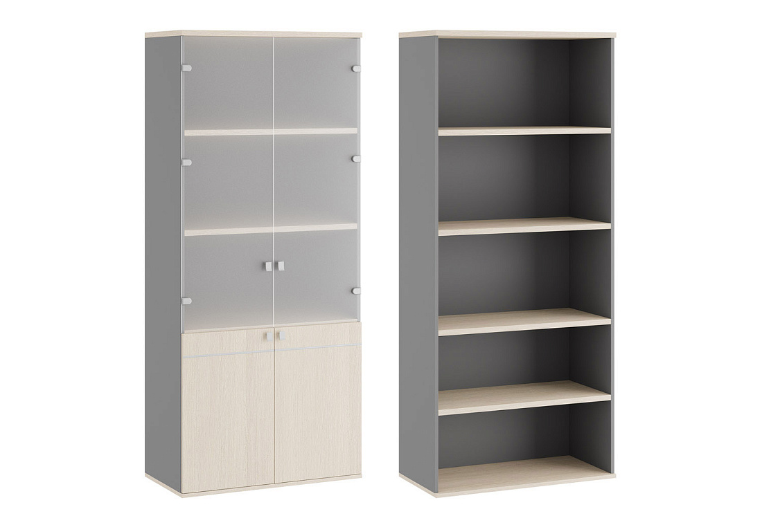 шкаф для бумаг со стеклом (стекло без рамы) tess tes38150134 фото