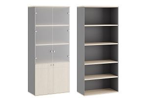 Шкаф для бумаг со стеклом (стекло без рамы) Tess TES38150134 фото