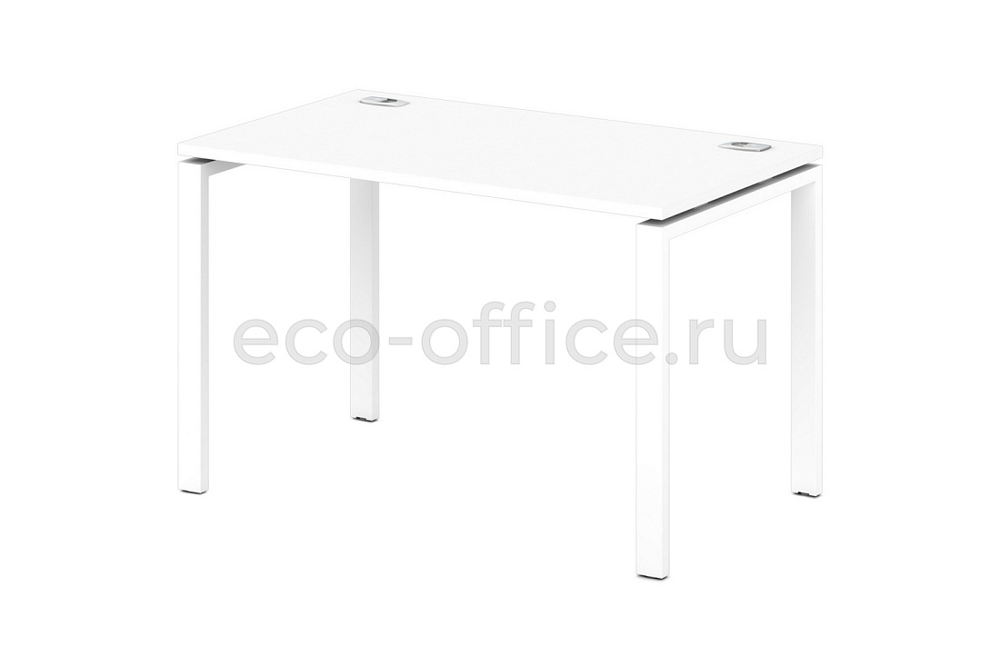 Стол на металлокаркасе 60*30 SENTIDA STEEL S-31 Белый  стоимость