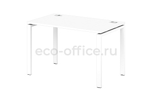 Стол на металлокаркасе 60*30 SENTIDA STEEL S-31 Белый фото