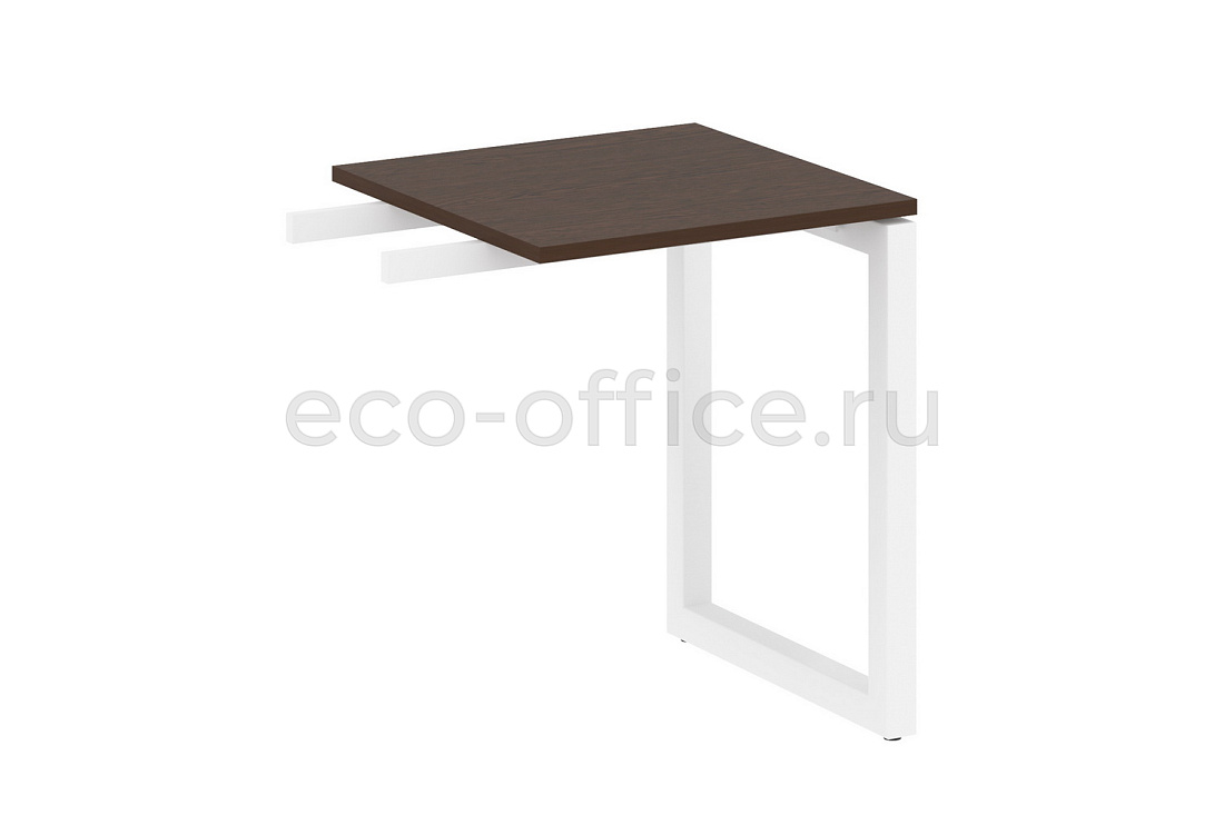 Приставной элемент на О-образном м/к METAL SYSTEM QUATTRO 5x5 50БО.ПР-1 Венге Цаво / Белый металл  стоимость