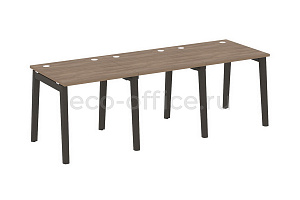 Рабочая станция на 3 рабочих места ONIX WOOD OW.RS-3.0.8 Дуб Аризона / Дуб Тёмный фото
