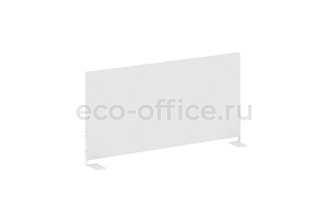 Экран для стола боковой L720 METAL SYSTEM STYLE Б.ЭКР-72 Белый / Белый металл фото