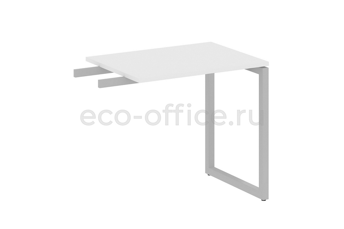 Приставной элемент на О-образном м/к METAL SYSTEM QUATTRO 4x4 40БО.ПР-2 Белый / Серый металл  стоимость