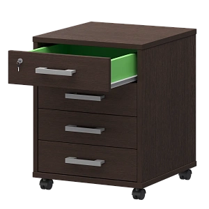 Тумба подкатная Protech АТЛ-04 Дуб венге фото