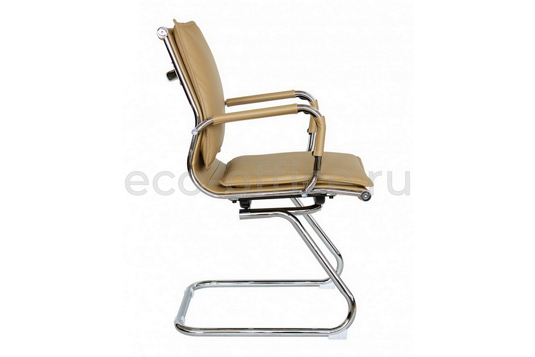 Конференц-кресло RV Chair HUGO 6003-3 Тёмно-бежевая экокожа  стоимость