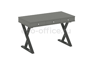 Стол на металлокаркасе HomeOffice VR.SP-1-118.M Металлик / Антрацит металл фото