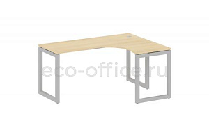 Стол криволинейный правый METAL SYSTEM QUATTRO 5x5 50БО.СА-4 Пр Акация Лорка / Серый металл фото