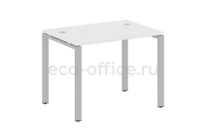 Стол письменный METAL SYSTEM STYLE БП.СП-1 Белый / Серый металл фото