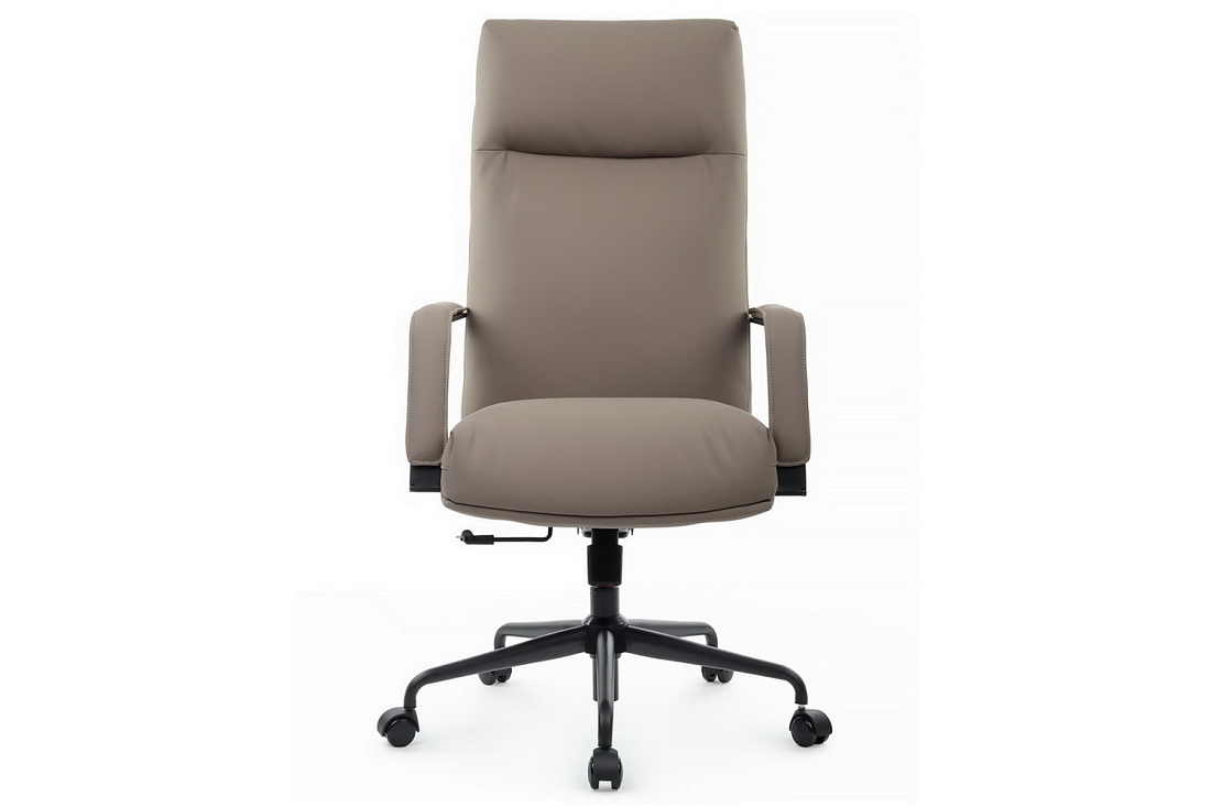 кресло руководителя rv chair otto cm-p001as бежевая экокожа фото