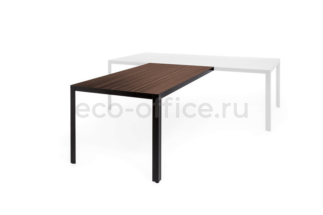 Брифинг-приставка ENZO 109 401 ECL 01 Эвкалипт / Чёрный металл  стоимость
