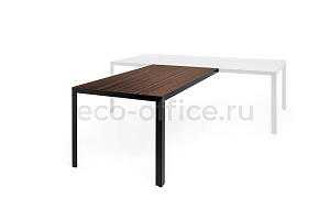 Брифинг-приставка ENZO 109 401 ECL 01 Эвкалипт / Чёрный металл фото