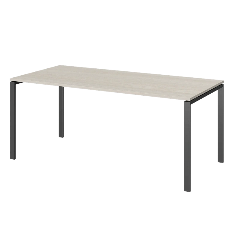 стол на металлокаркасе для заседаний protech ам-0058 ясень шимо/антрацит фото