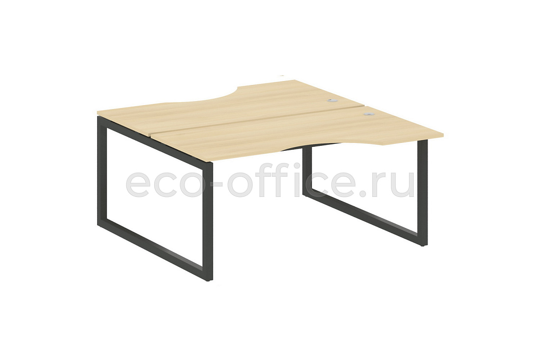 Рабочая станция криволинейная METAL SYSTEM QUATTRO 5x5 50БО.РАС-СА-2.1 Акация Лорка / Антрацит металл  стоимость