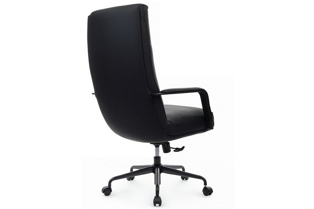 кресло руководителя rv chair otto cm-p001as чёрная экокожа фото