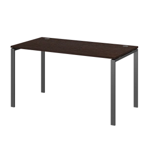 Стол на металлокаркасе Protech АМ-002 Дуб венге/Антрацит фото