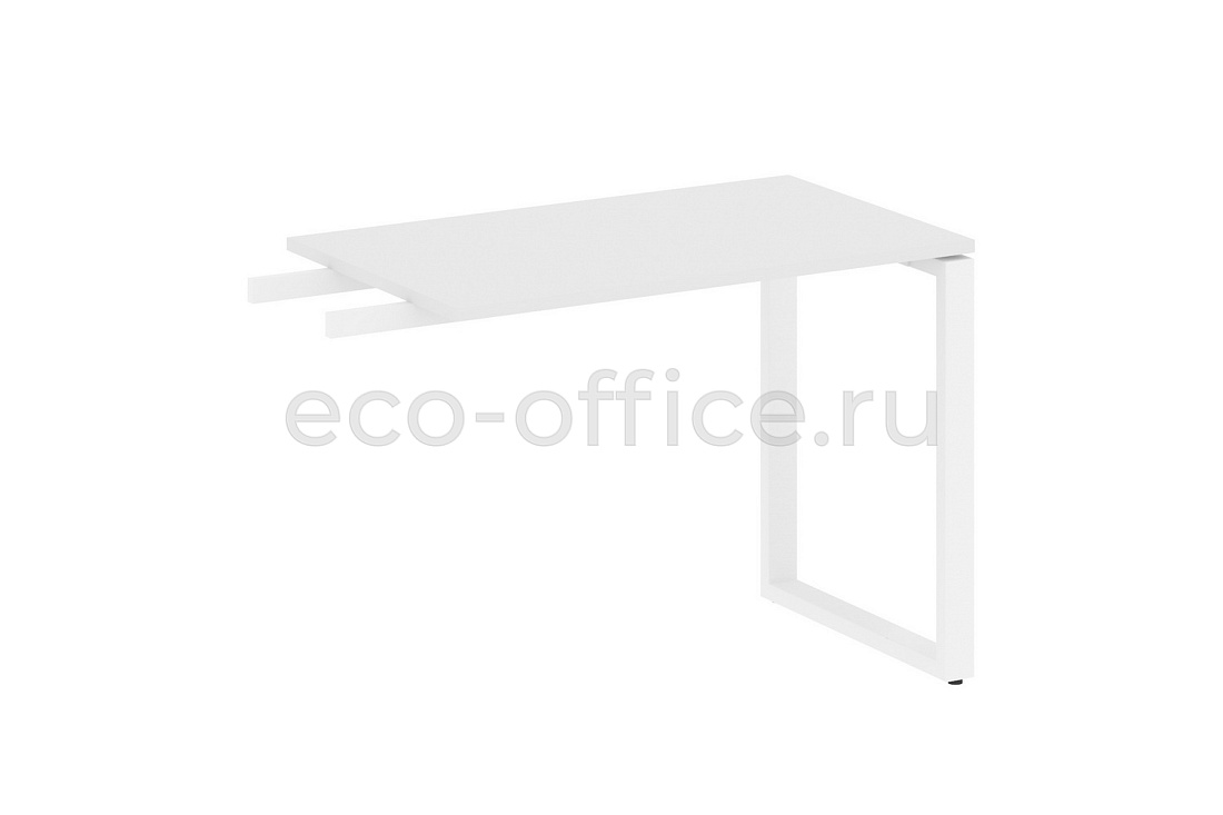 Приставной элемент на О-образном м/к METAL SYSTEM STYLE БО.ПР-3 Белый / Белый металл  стоимость