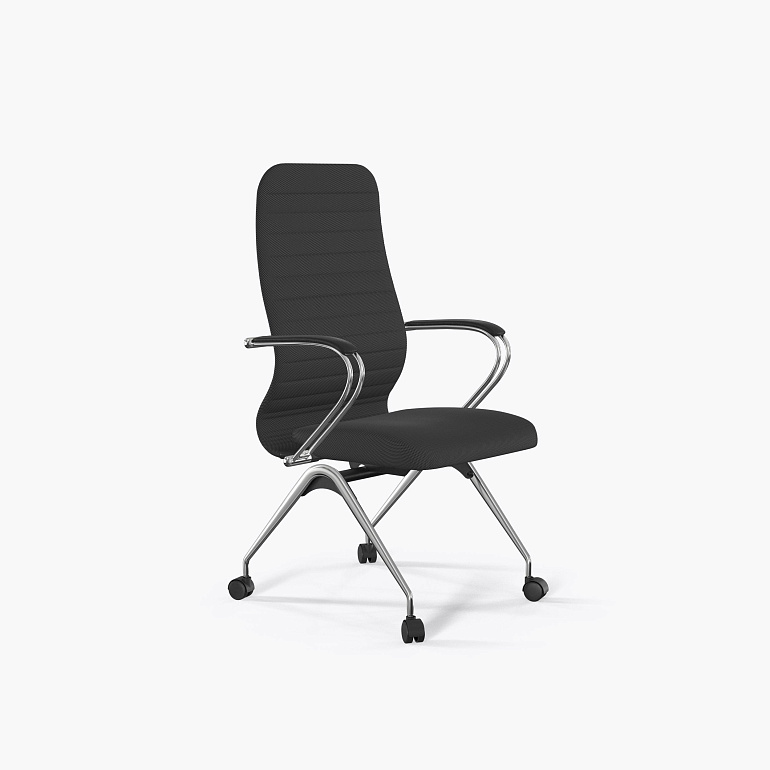 офисный стул sit 8 b2-10k - umf(x1) /uh02/wh00/k3cl(f53.w01) (темно-серый) фото