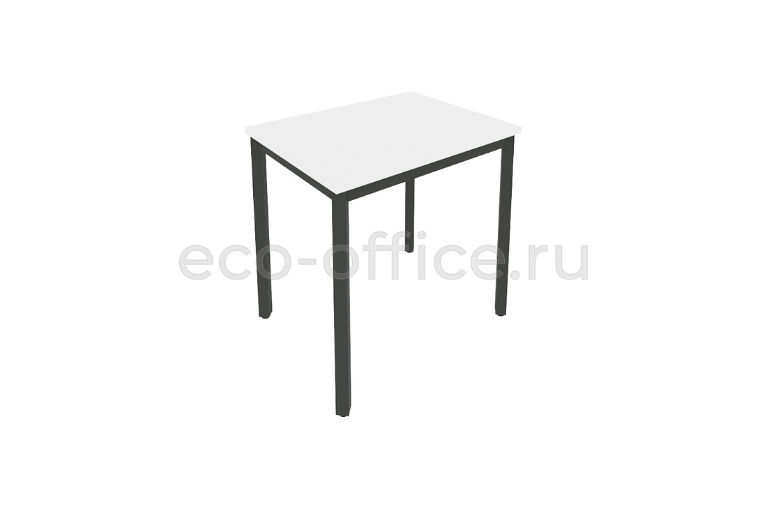 Стол письменный на металлокаркасе SLIM SYSTEM С.СП-2.1 Белый / Антрацит металл купить в Москве