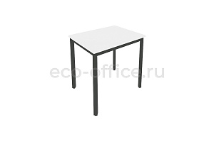 Стол письменный на металлокаркасе SLIM SYSTEM С.СП-2.1 Белый / Антрацит металл фото