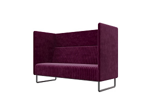 Диван двухместный BRONKS BROS-2 Микровельвет Velvet Lux 65 фото