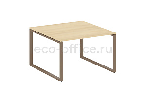 Стол переговорный (1 столешница) METAL SYSTEM STYLE БО.ПРГ-1.2 Акация Лорка / Мокко металл фото