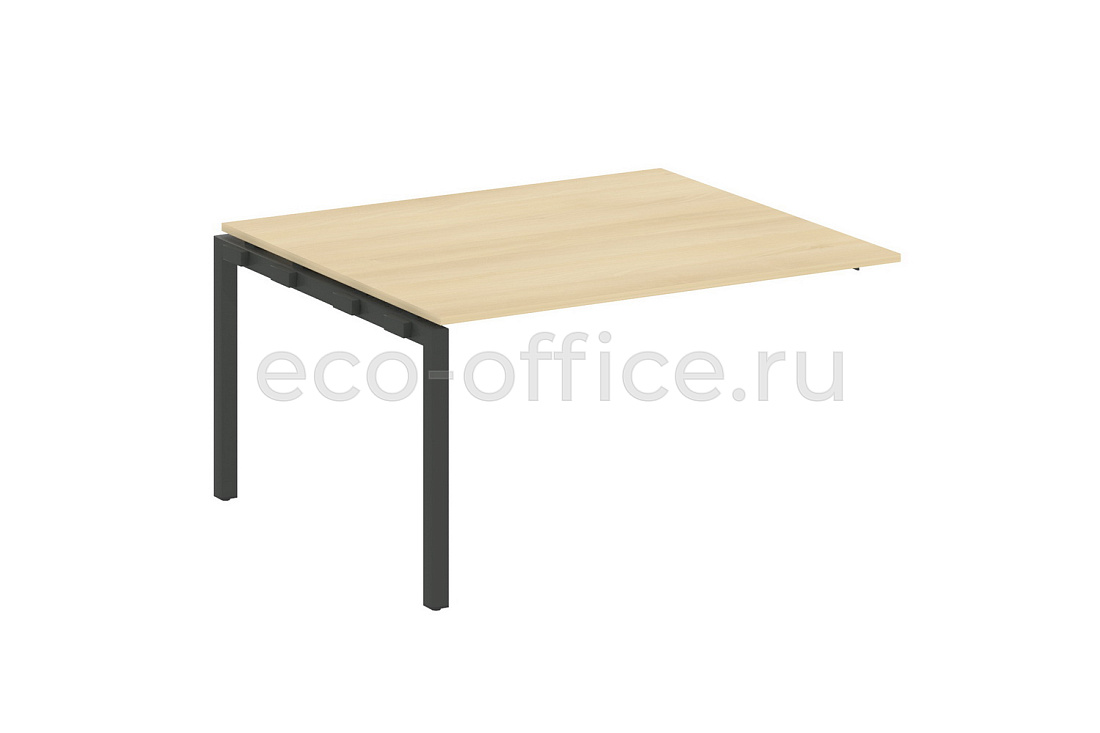 Проходной наборный элемент переговорного стола METAL SYSTEM QUATTRO 5x5 50БП.ППРГ-3 Акация Лорка / Антрацит металл  стоимость