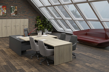 купить кабинет руководителя кортез кронберг / графит #REGION_NAME_DECLINE#