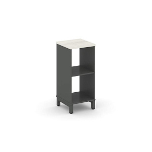 Каркас стеллажа 2 яр. STYLE PROJECT SN.KS-210 Антрацит/Дуб Наварра/Металл Антрацит фото