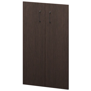 Двери из ЛДСП к широким стеллажам Protech К-977.Ф Дуб венге фото