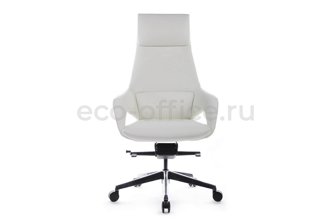 Кресло руководителя RV Design AURA FK005-A Белая кожа  стоимость