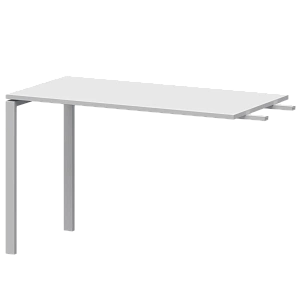 Бриф-приставка на металлокаркасе Protech АМ-120.60 Белый/Белый фото