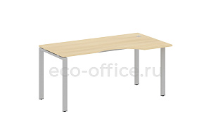Стол криволинейный правый METAL SYSTEM STYLE БП.СА-1 (R) Акация Лорка / Серый металл фото