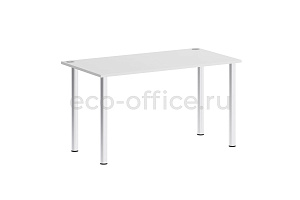 Стол на металлических опорах HomeOffice VR.SP-3-138 Белый Бриллиант фото