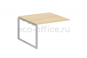 Проходной наборный элемент переговорного стола METAL SYSTEM STYLE БО.ППРГ-2 Акация Лорка / Серый металл фото