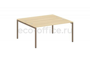 Рабочая станция METAL SYSTEM QUATTRO 4x4 40БП.РАС-СП-2.4 Акация Лорка / Мокко металл фото