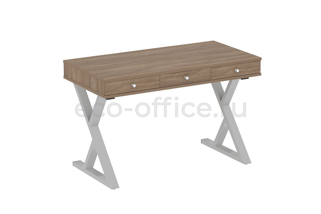 Стол на металлокаркасе HomeOffice VR.SP-1-118.M grey Дуб Аризона  стоимость