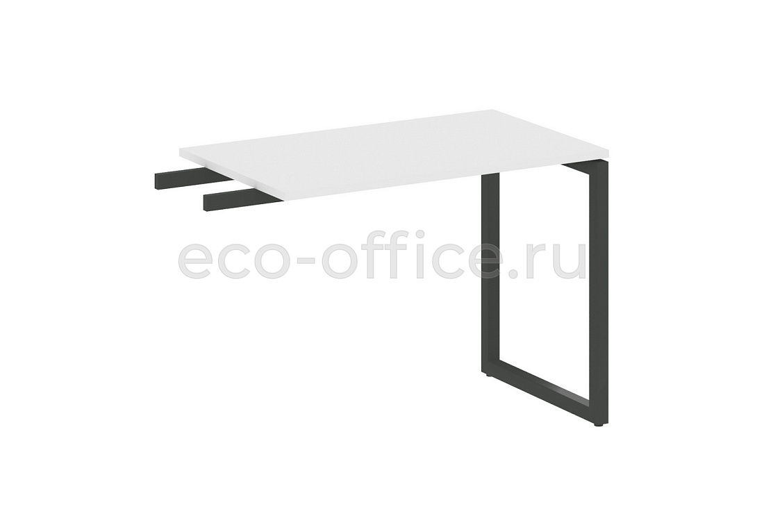 Приставной элемент на О-образном м/к METAL SYSTEM QUATTRO 4x4 40БО.ПР-3 Белый / Антрацит металл  стоимость