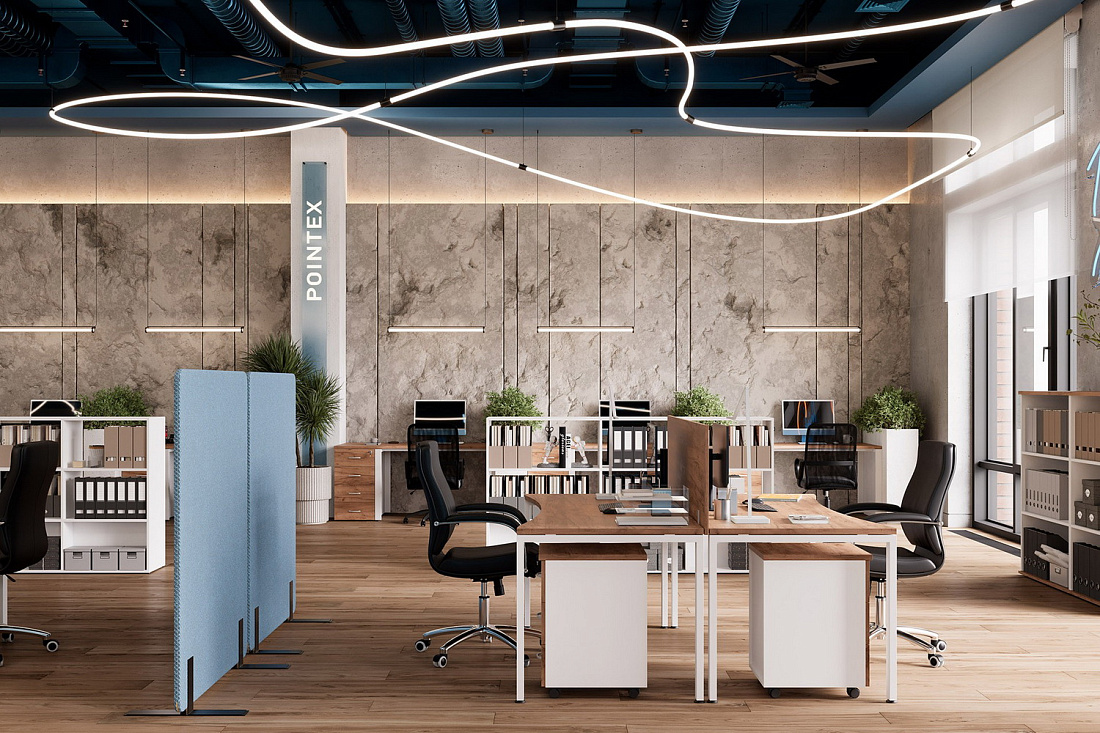 мебель для персонала tess дуб крафт золотой фото