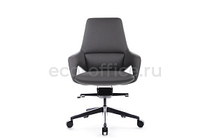 Кресло руководителя RV Design AURA-M FK005-B Антрацит кожа фото