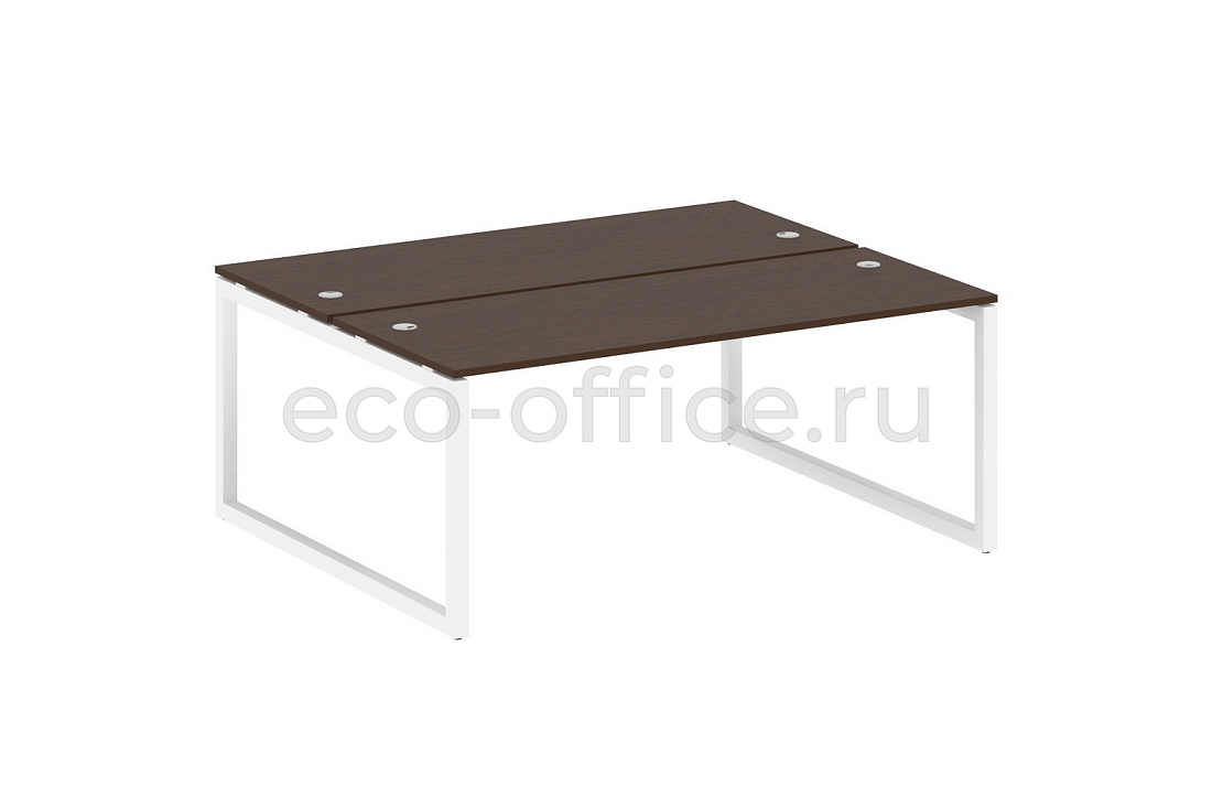 Рабочая станция METAL SYSTEM QUATTRO 5x5 50БО.РАС-СП-2.5 Венге Цаво / Белый металл  стоимость