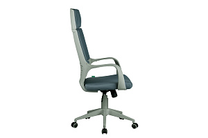 Кресло RV Chair IQ RV 8989 Серый пластик / Серая ткань фото