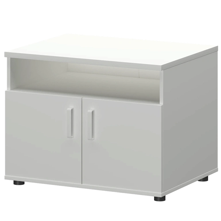 тумба для оргтехники protech смт-2дн белый фото