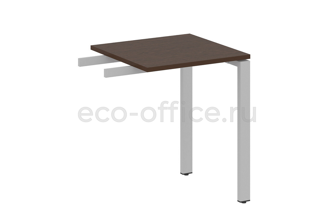 Приставной элемент на П-образном м/к METAL SYSTEM STYLE БП.ПР-1 Венге Цаво / Серый металл  стоимость