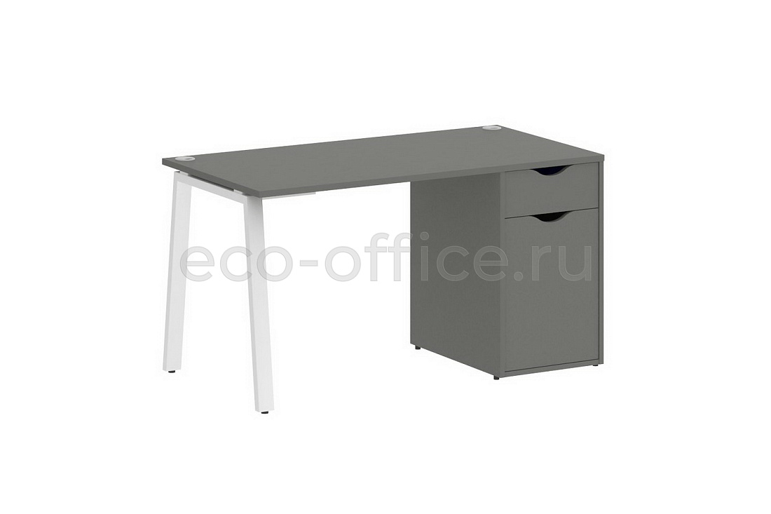 Стол письменный HomeOffice VR.SP-3-138.1.A white Металлик   стоимость