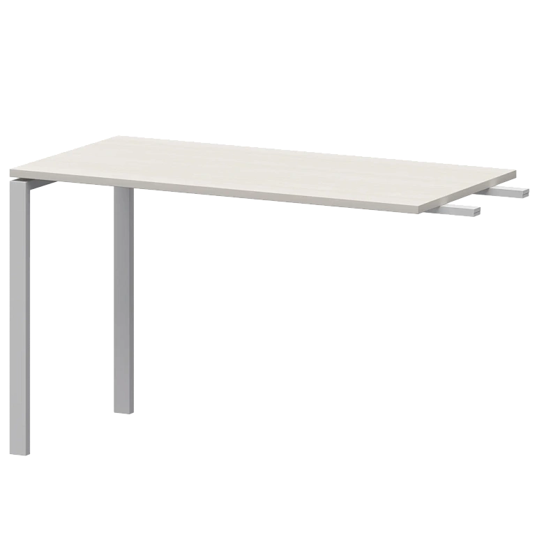 бриф-приставка на металлокаркасе protech ам-120.60 ясень шимо/белый фото