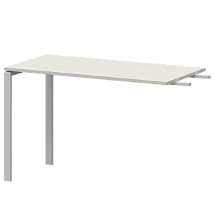 Бриф-приставка на металлокаркасе Protech АМ-120.60 Ясень шимо/Белый фото