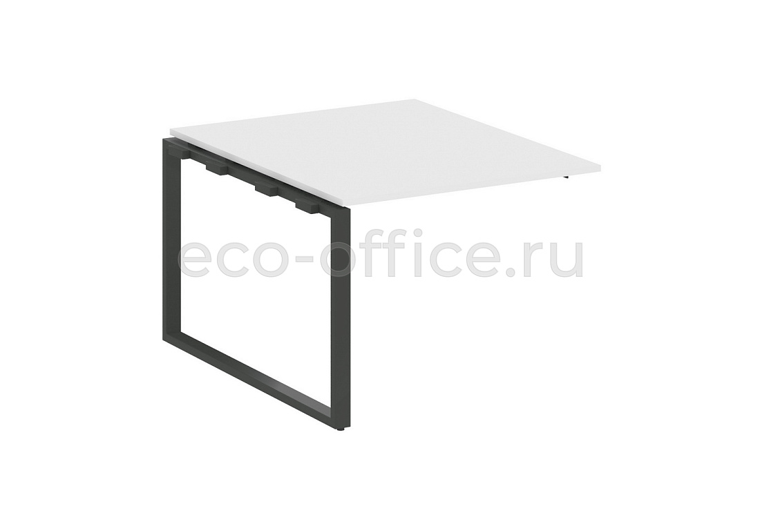 Проходной наборный элемент переговорного стола METAL SYSTEM STYLE БО.ППРГ-1 Белый / Антрацит металл  стоимость