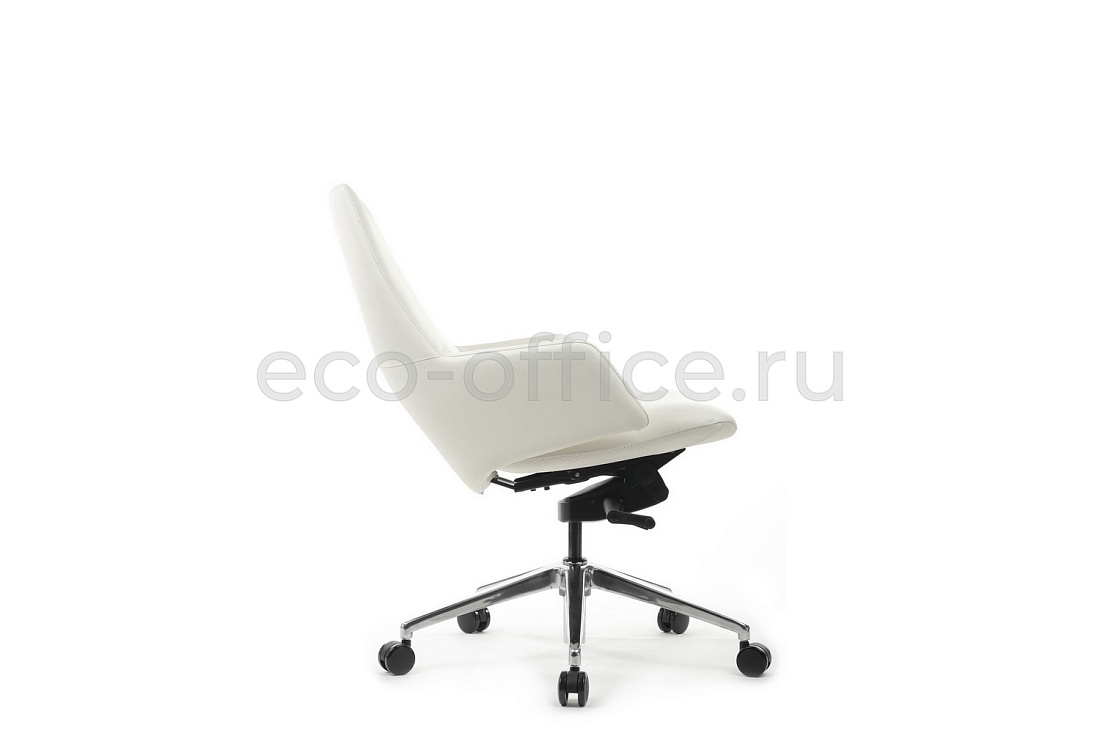 Кресло руководителя RV Design SPELL-M B1719 Белая кожа  стоимость