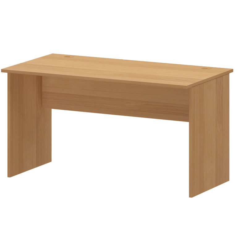 стол с левым и правым кабель каналом protech а-003.к ольха фото
